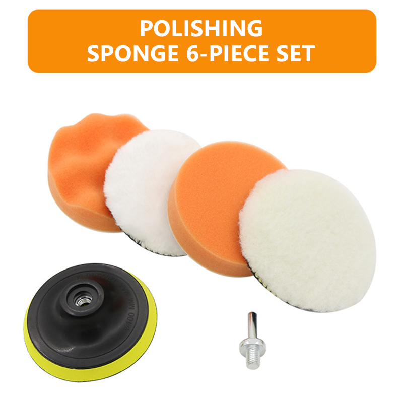Zestaw 6 szt. gąbek polerskich – Polish Pad Set Buffer recenzja i cena
