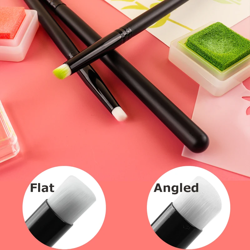 Zestaw 3 pędzli płaskich/kątow – Detailing Brush Set recenzja i cena