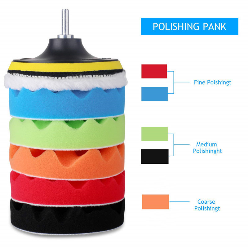 Zestaw 8 szt. nakładek do pole – Polish Pad Set Buffer recenzja i cena